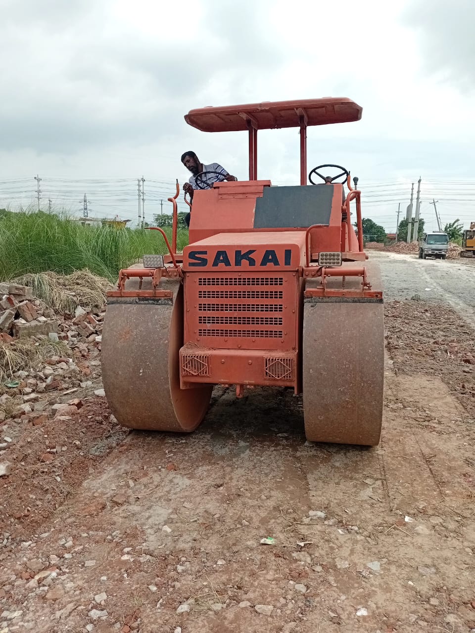 SAKAI road roller